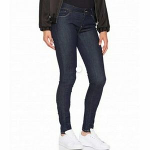 Bullhead extreme low cut skinny juniors jeans dark fabric Size 5